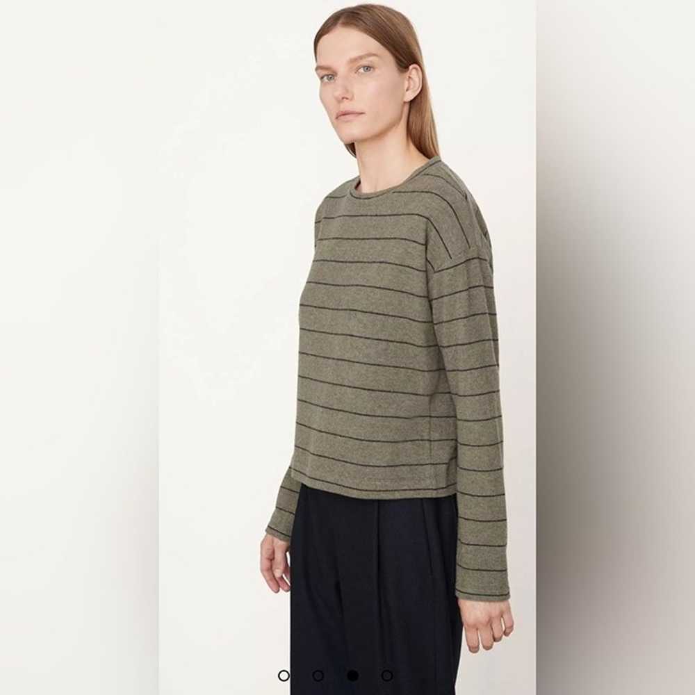 Vince Cozy Relaxed Stripe Long Sleeve T-Shirt - M - image 6