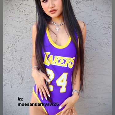 Kobe Bryant Lakers basketball bodysuit swimsuit - image 1