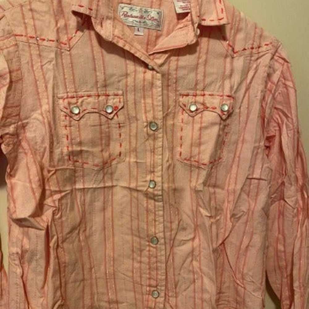 3 Western Show Shirts Kids Size - image 2