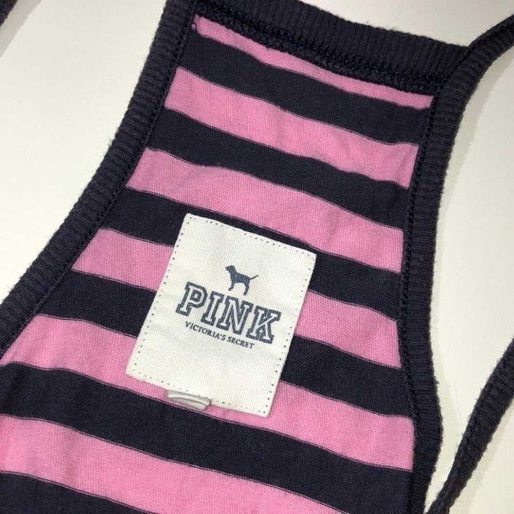 Victoria’s Secret Pink Stripped Tank Top - image 6