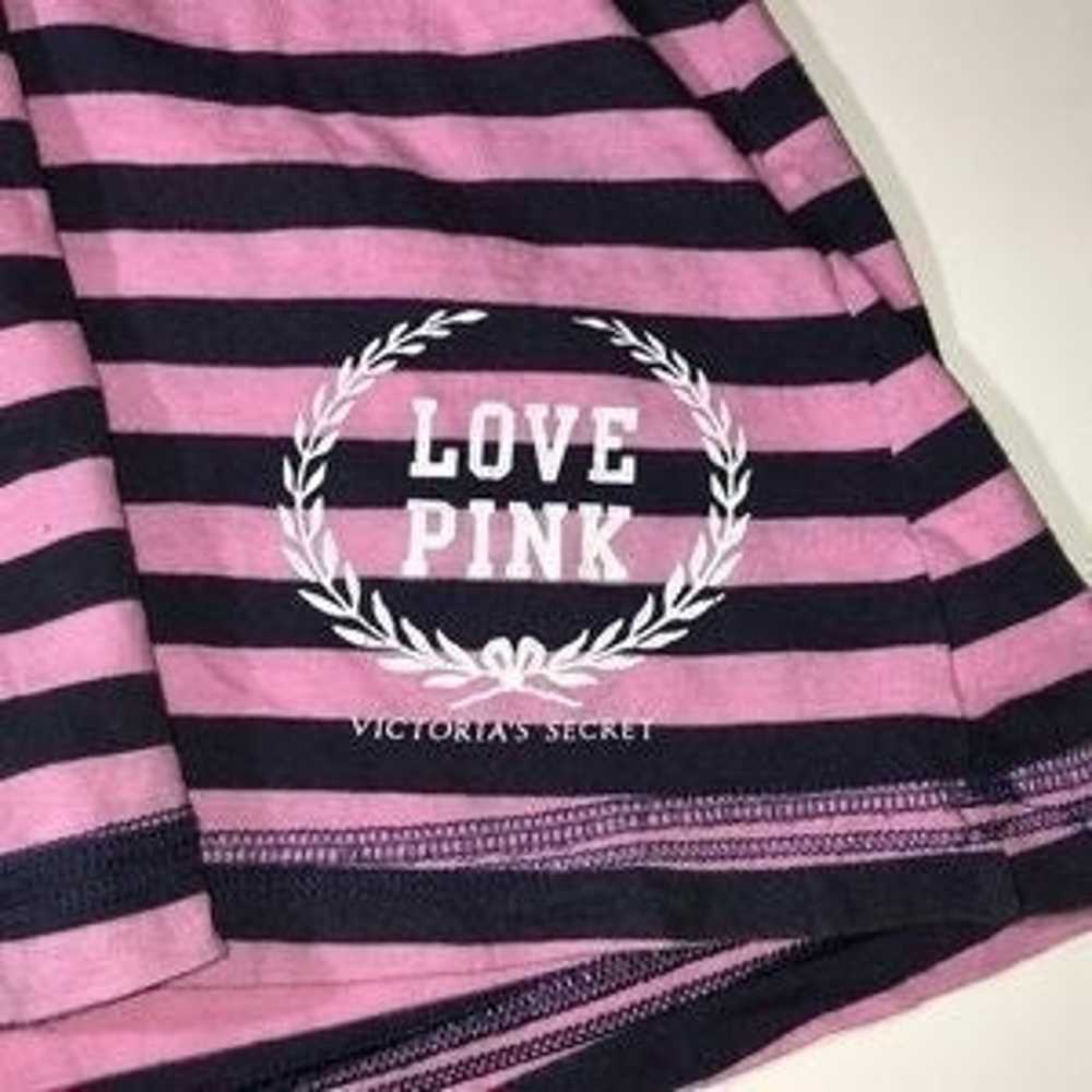Victoria’s Secret Pink Stripped Tank Top - image 8