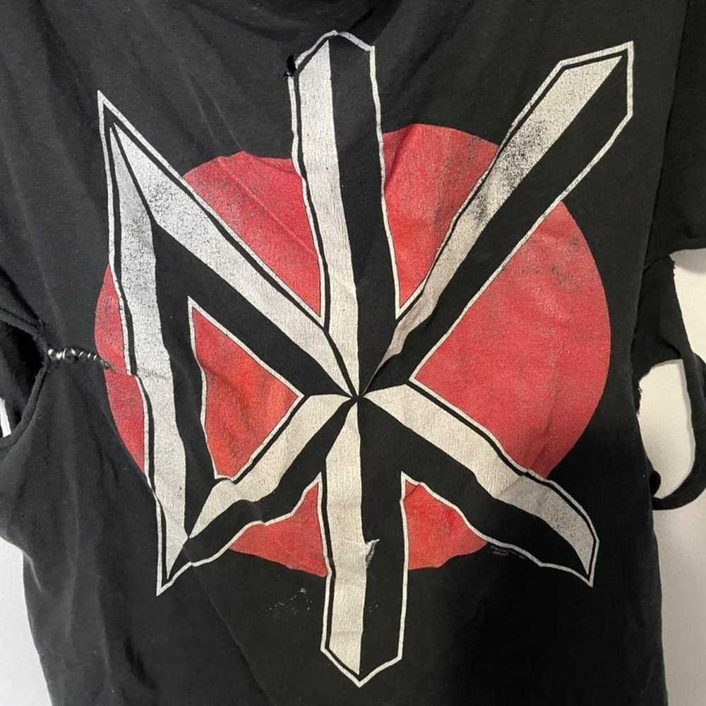 Vintage distressed DIY Dead Kennedys shirt fits l… - image 3