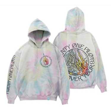 Twenty One Pilots Takeover Tour Hoodie Color Flame
