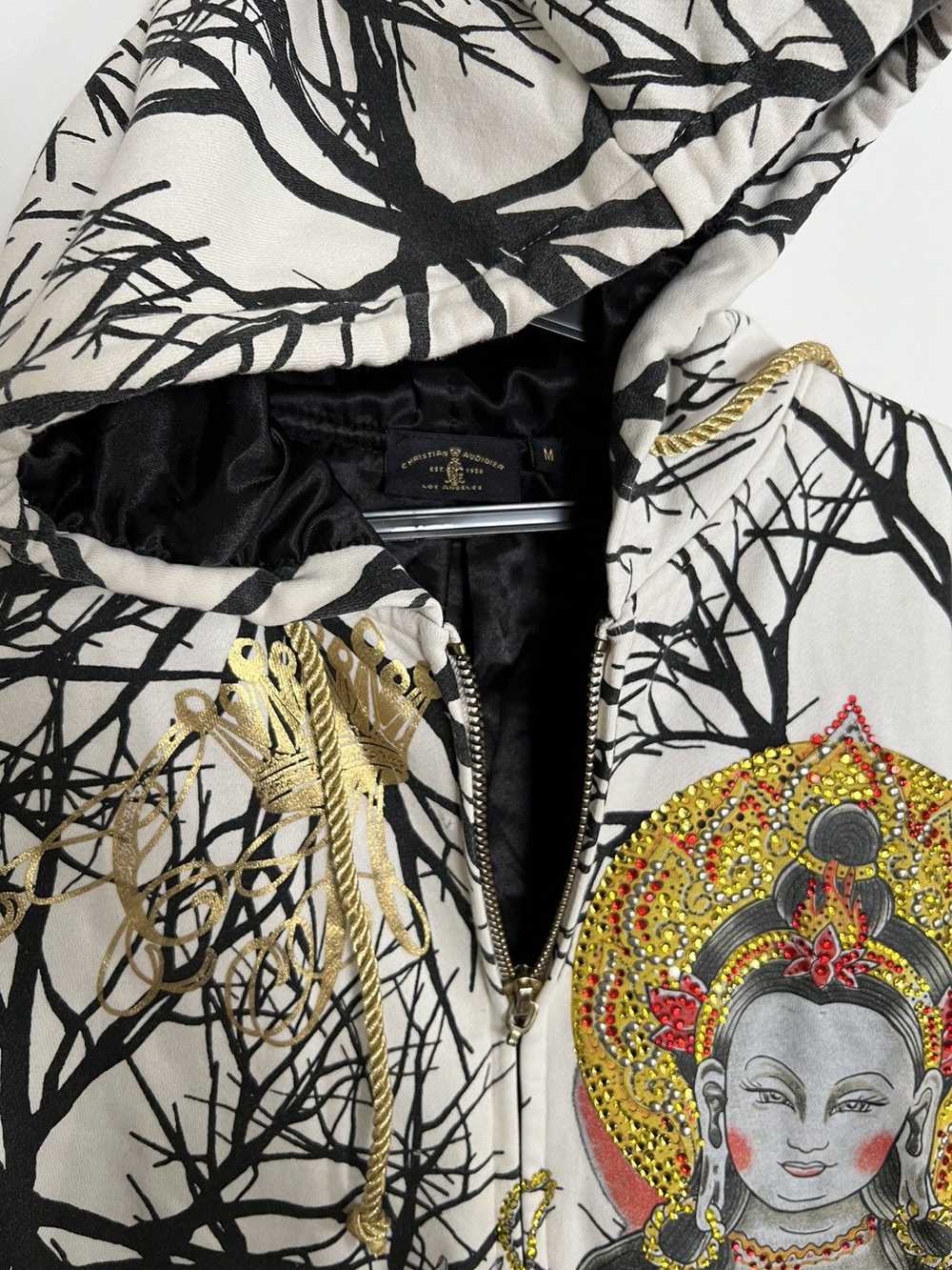 Ed Hardy（エド・ハーディー）by Christian Audigier VINTAGE ED HARDY X CHRISTIAN AUDIGIER EAGLE WOMENS ZIP UP