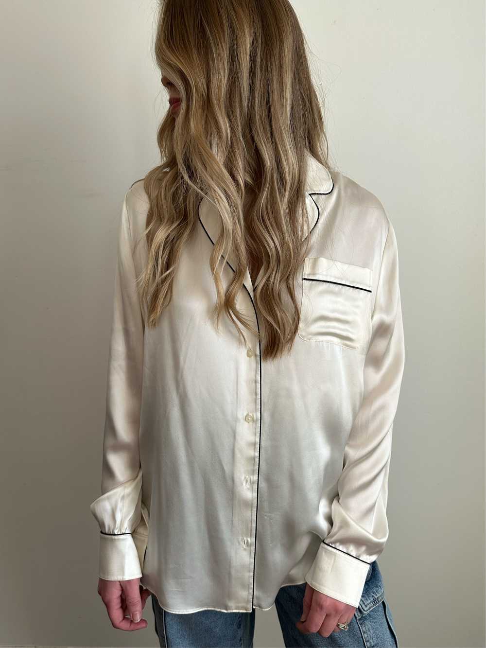 Ralph Lauren Satin Blouse - image 3