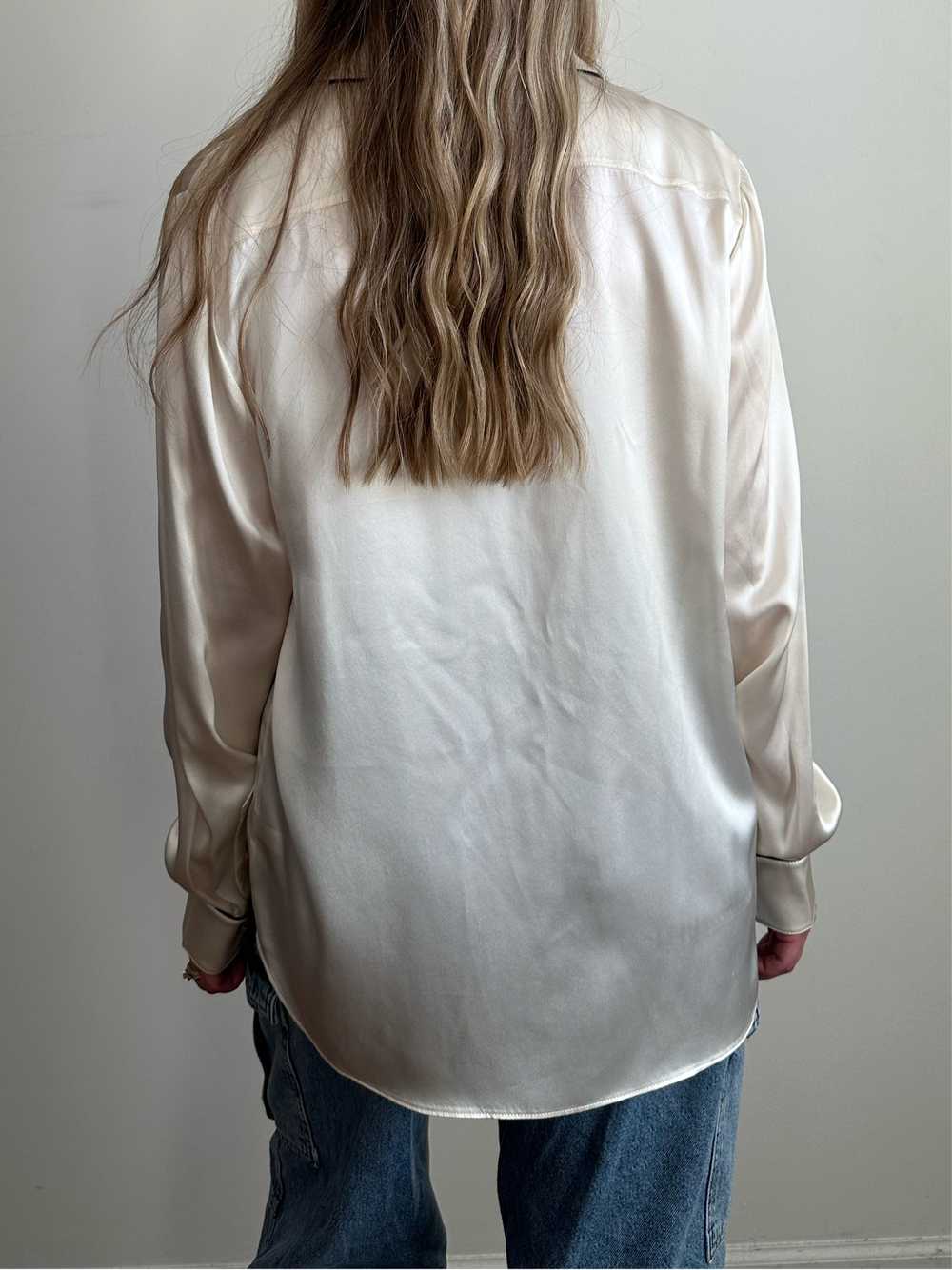 Ralph Lauren Satin Blouse - image 5