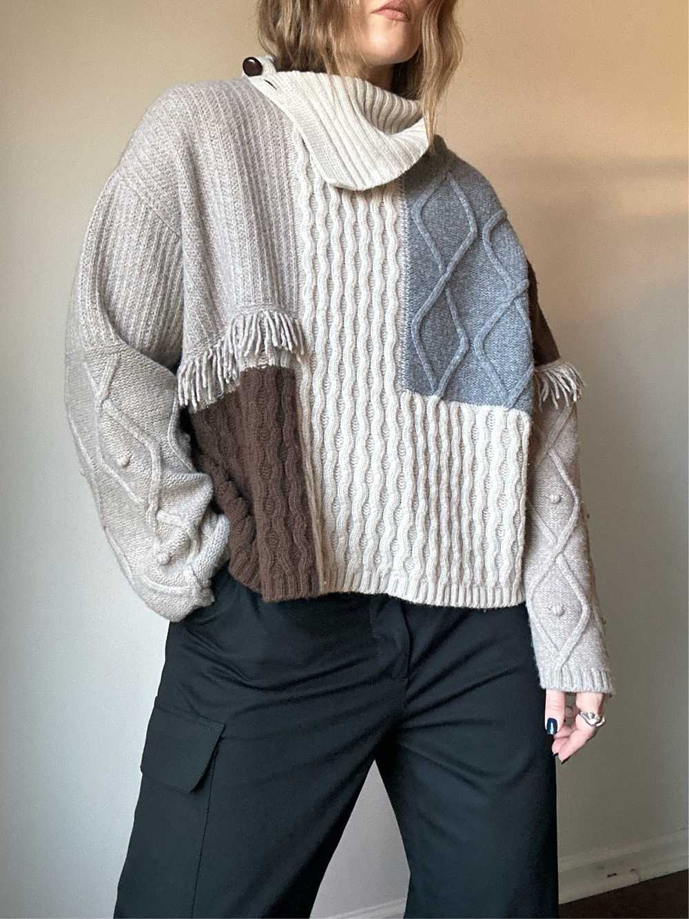 Max Mara Wool Colorblock Sweater - image 4