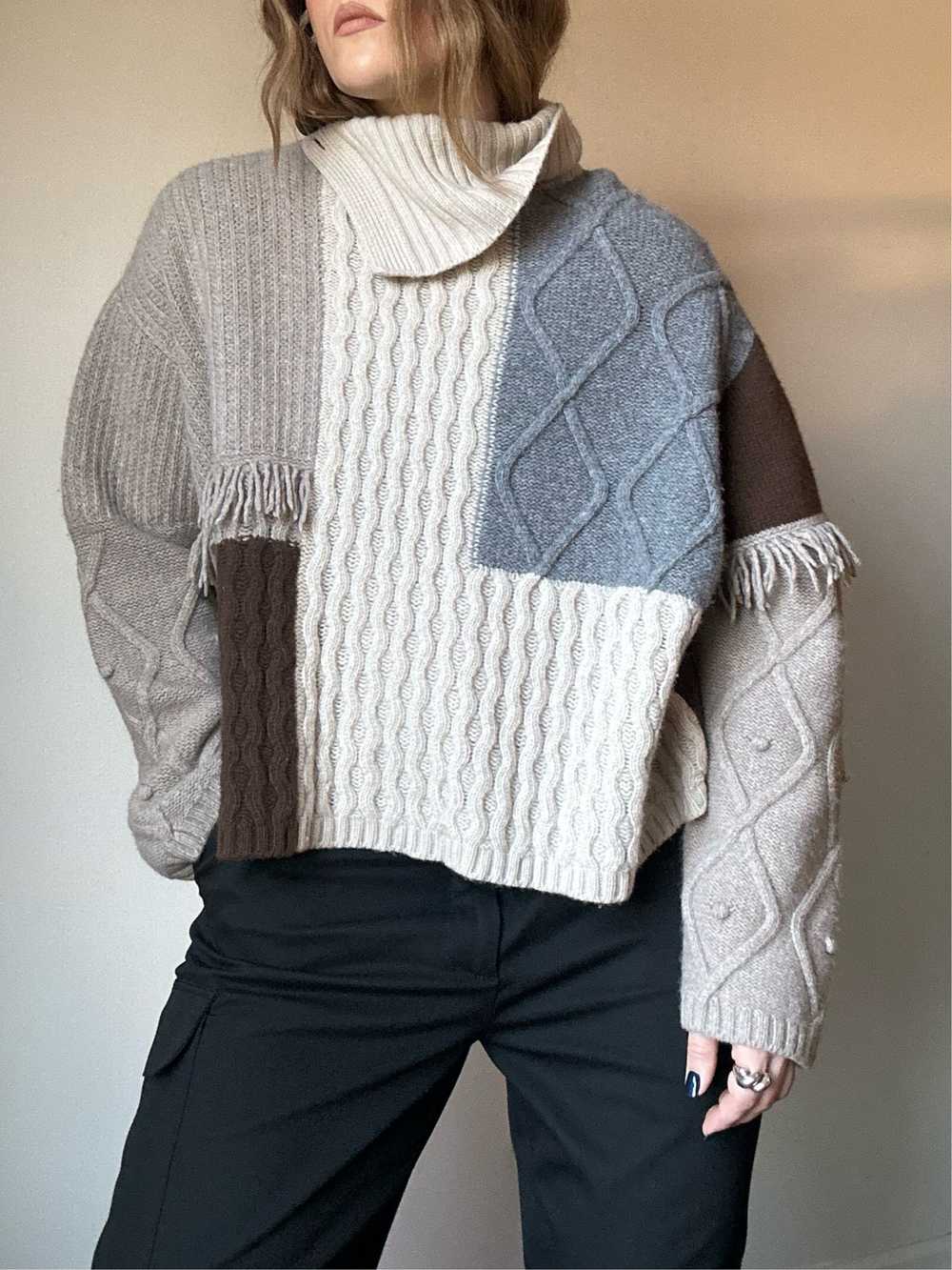 Max Mara Wool Colorblock Sweater - image 5