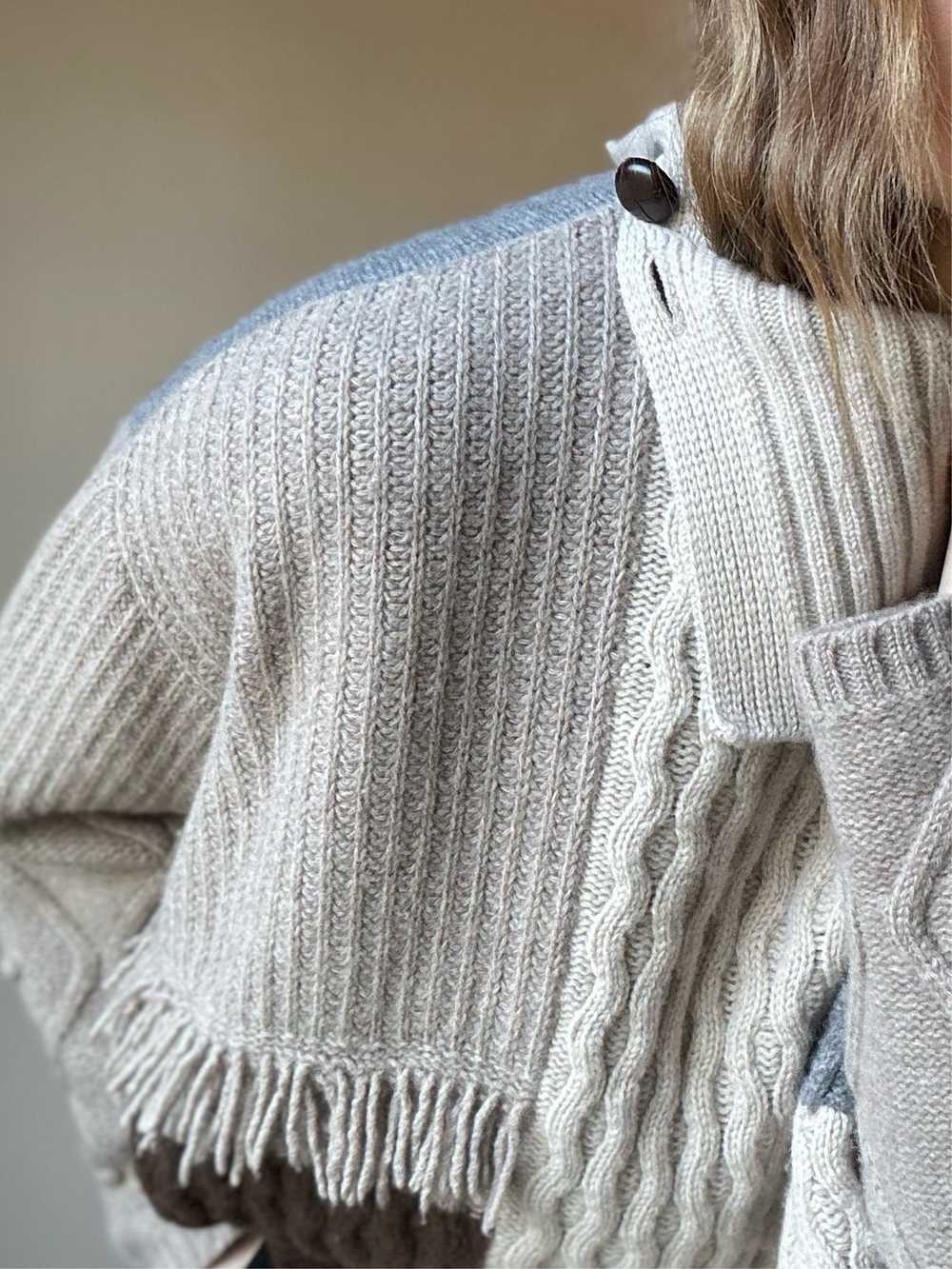 Max Mara Wool Colorblock Sweater - image 7