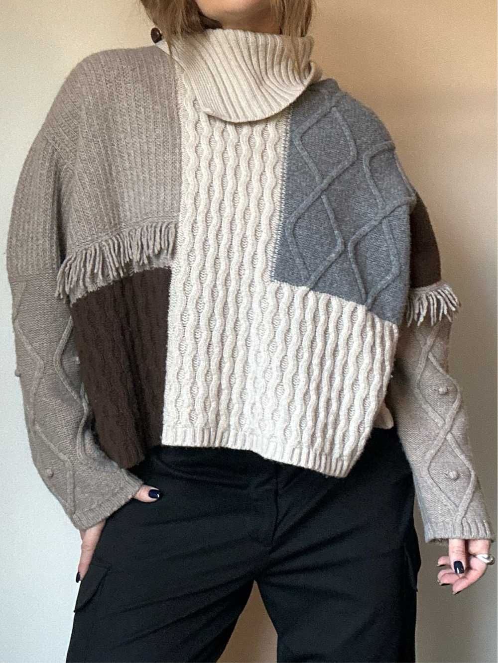 Max Mara Wool Colorblock Sweater - image 8