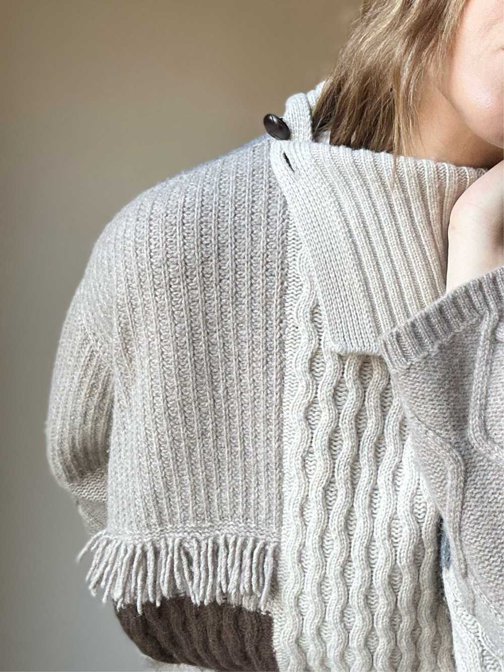 Max Mara Wool Colorblock Sweater - image 9