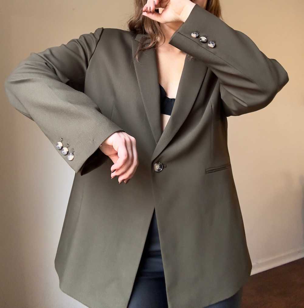 Alex Marie Olive Blazer - image 4