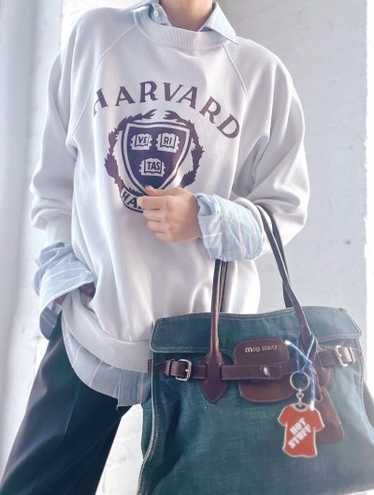 essential champion Harvard sweatshirt