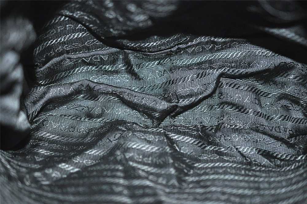 Authentic PRADA Vela Sport Nylon Tessuto Leather … - image 5