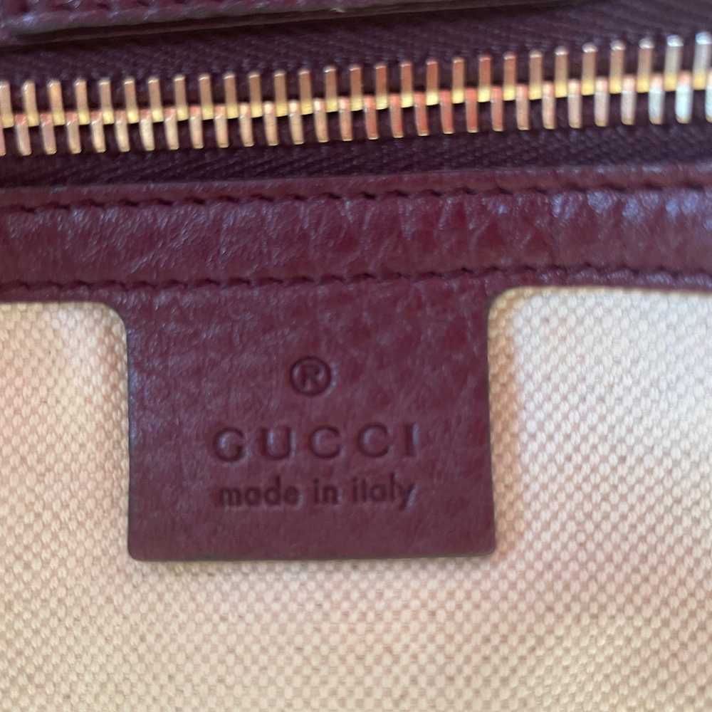 GUCCI/Hand Bag/Leather/BRD/bamboo shopper - image 5