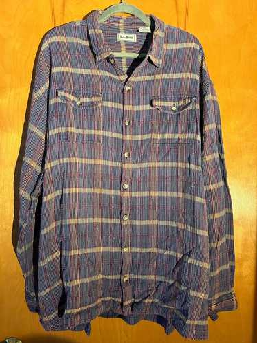 LL BEAN Vintage Plaid Button Down (2X) | Used,…