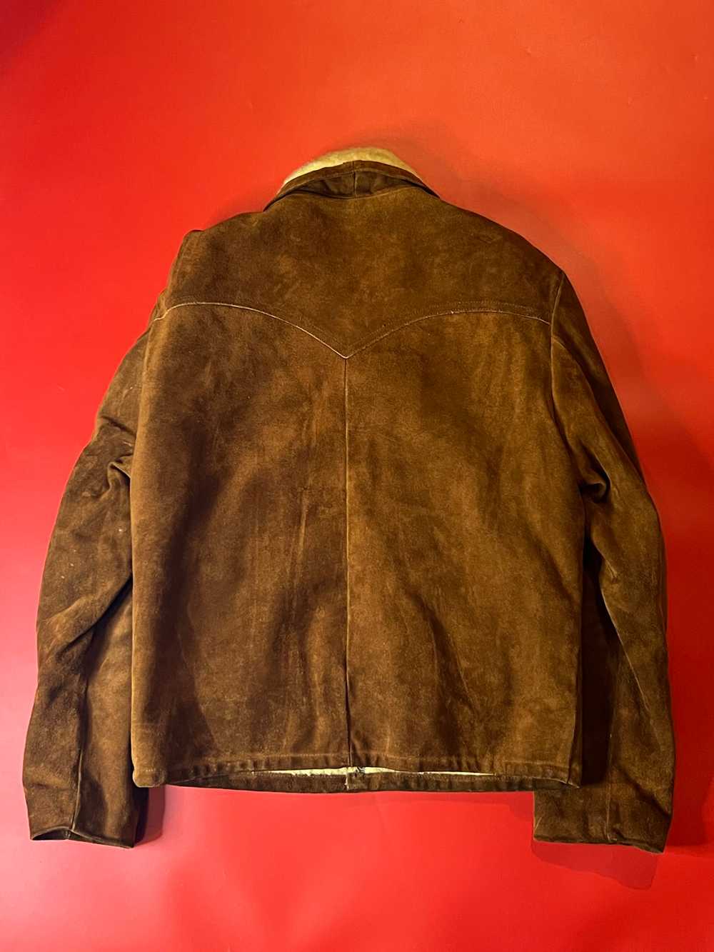 70’s Suede Sherpa - image 3