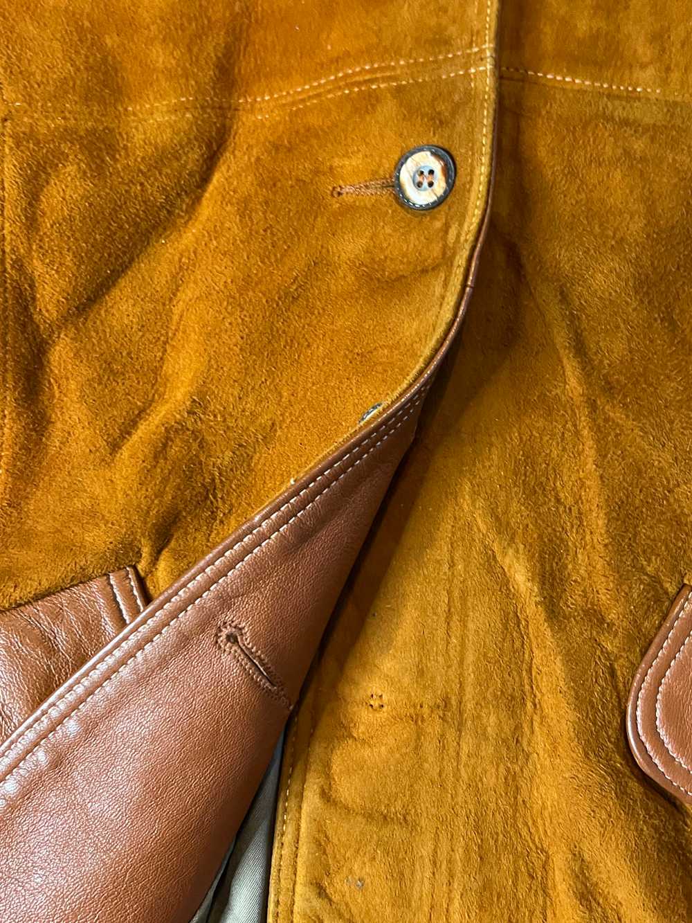 70’s Brown Leather Jacket - image 2