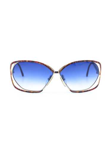 Christian Dior Tortoiseshell Butterfly Sunglasses
