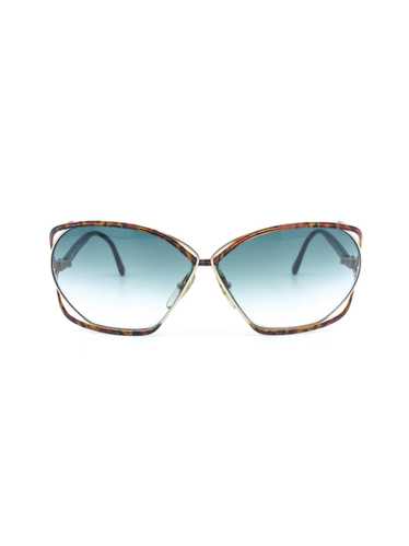 Christian Dior Tortoiseshell Butterfly Sunglasses