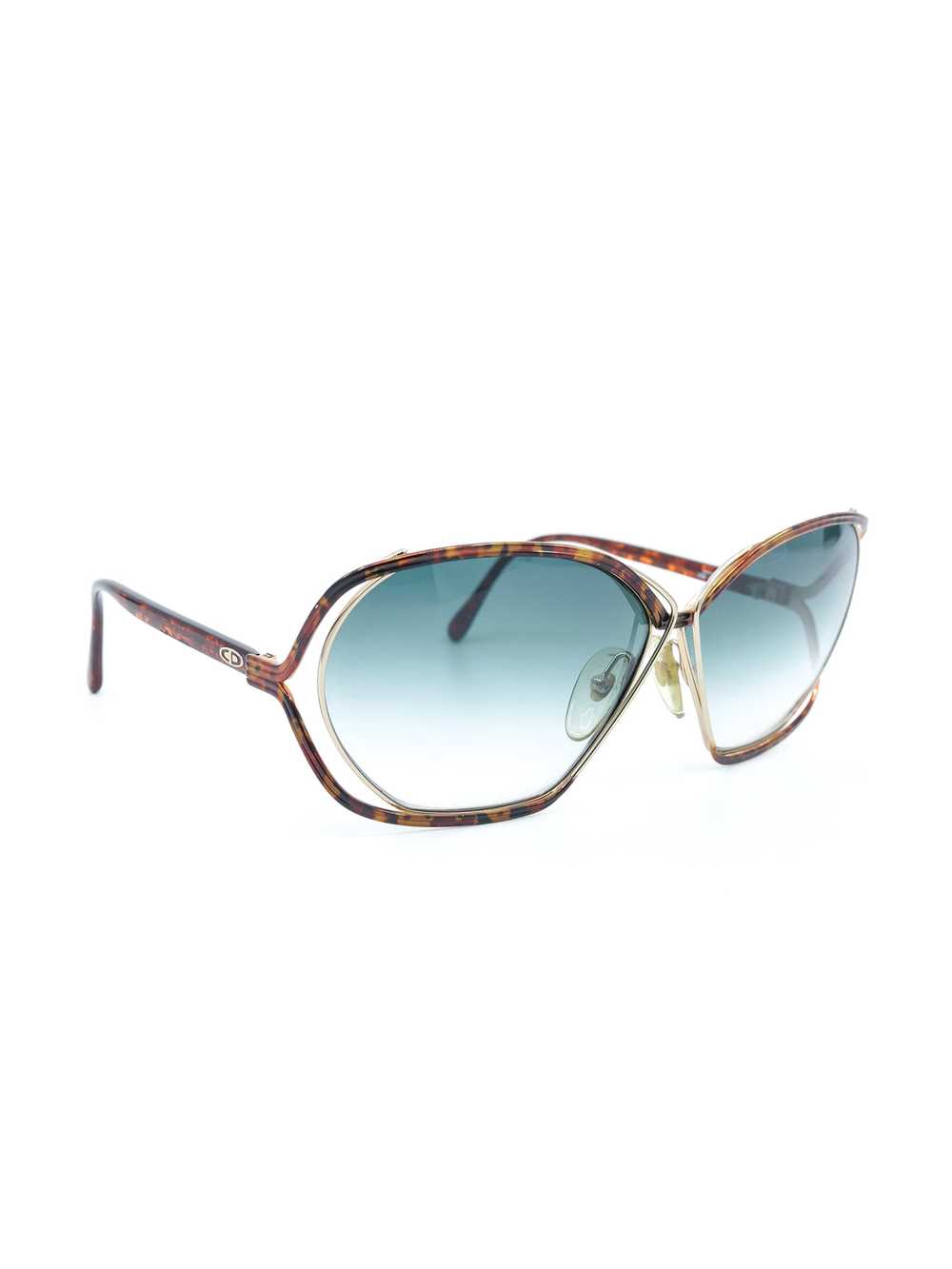 Christian Dior Tortoiseshell Butterfly Sunglasses - image 2