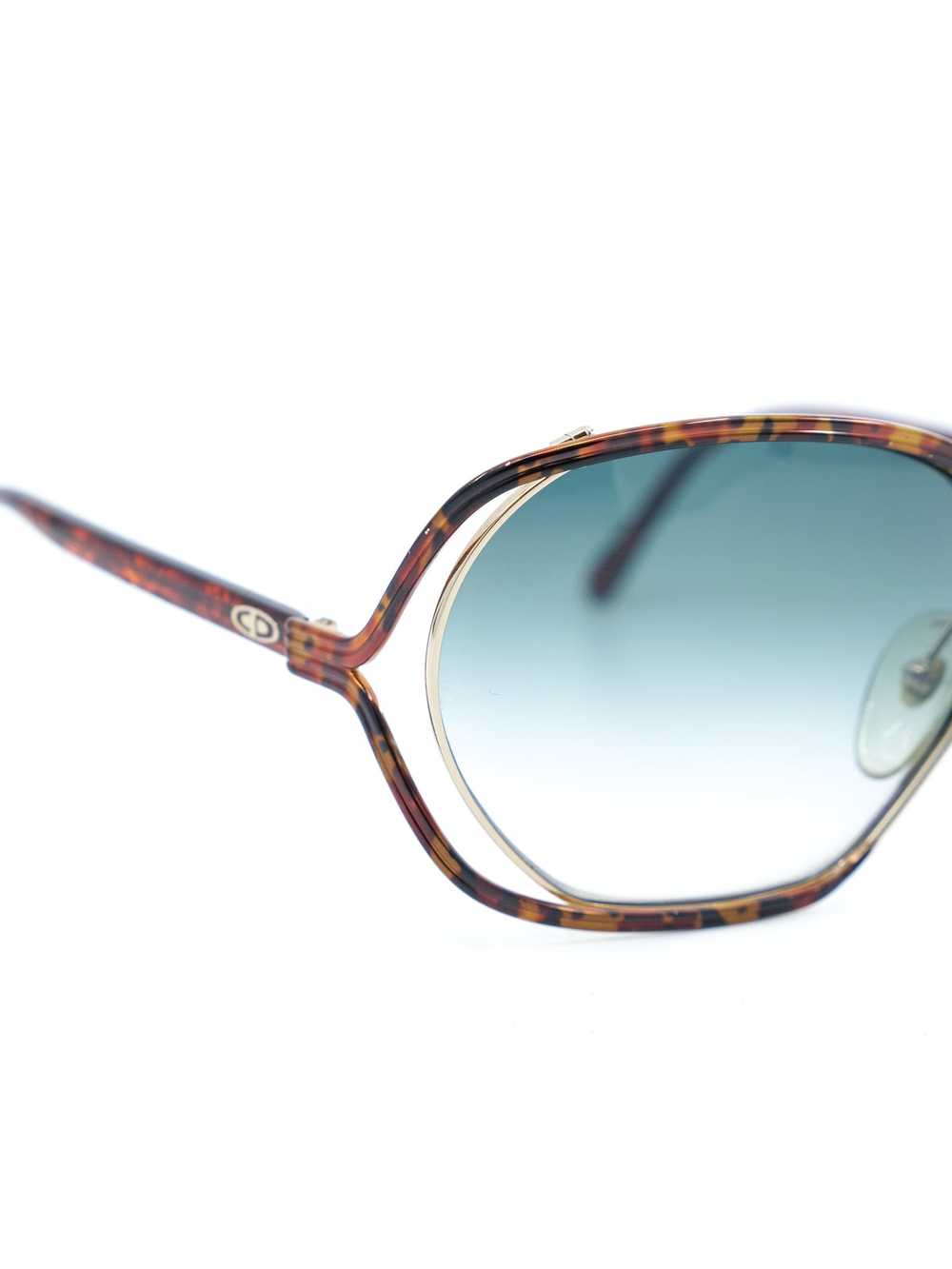Christian Dior Tortoiseshell Butterfly Sunglasses - image 3