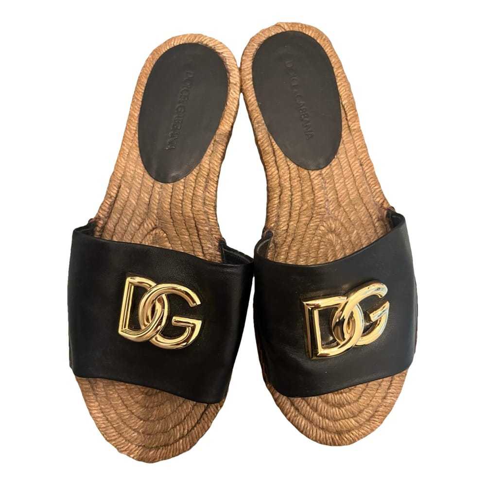 Dolce & Gabbana Leather espadrilles - image 1