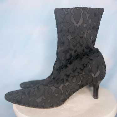 Black sock boots - image 1