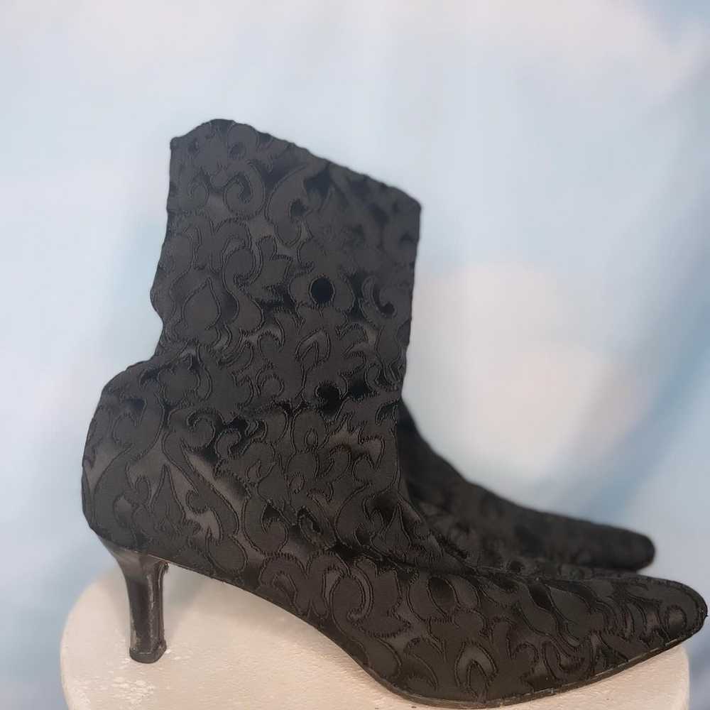Black sock boots - image 2
