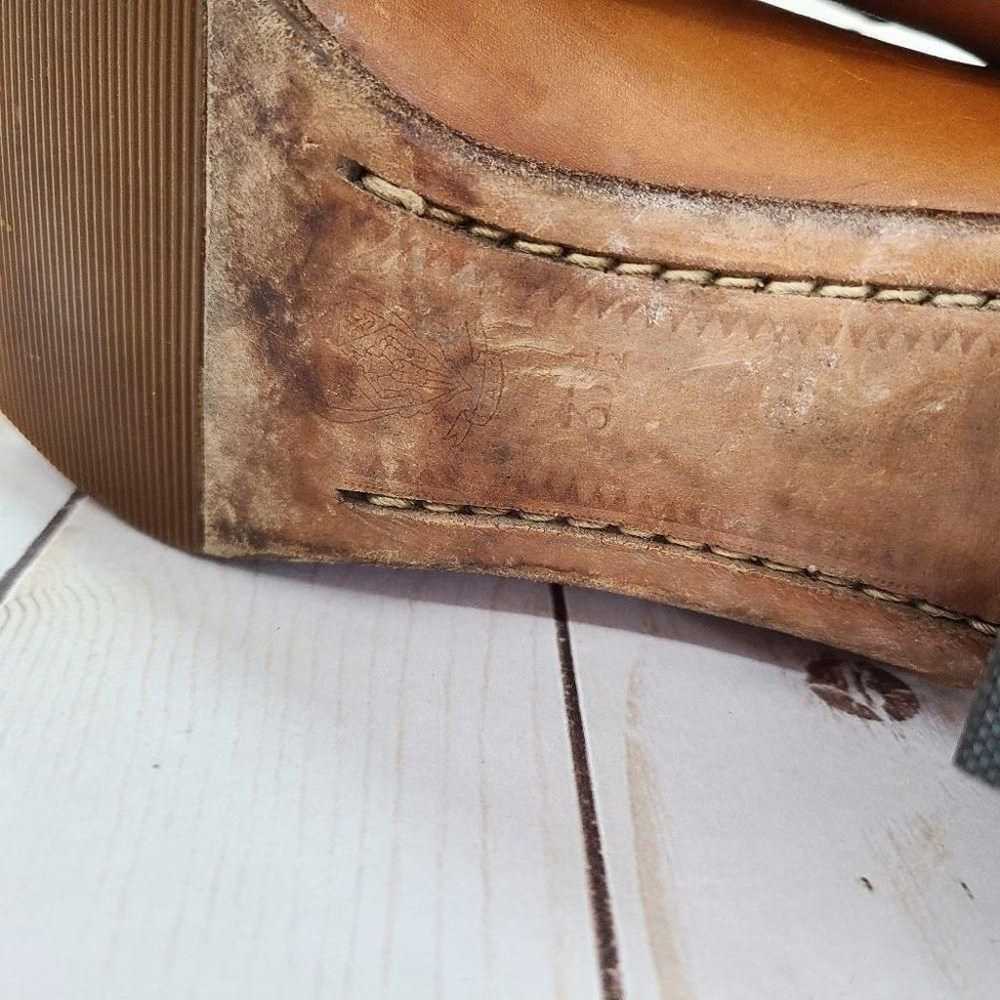 Vintage 70s Gucci boots brown leather tall heeled… - image 12