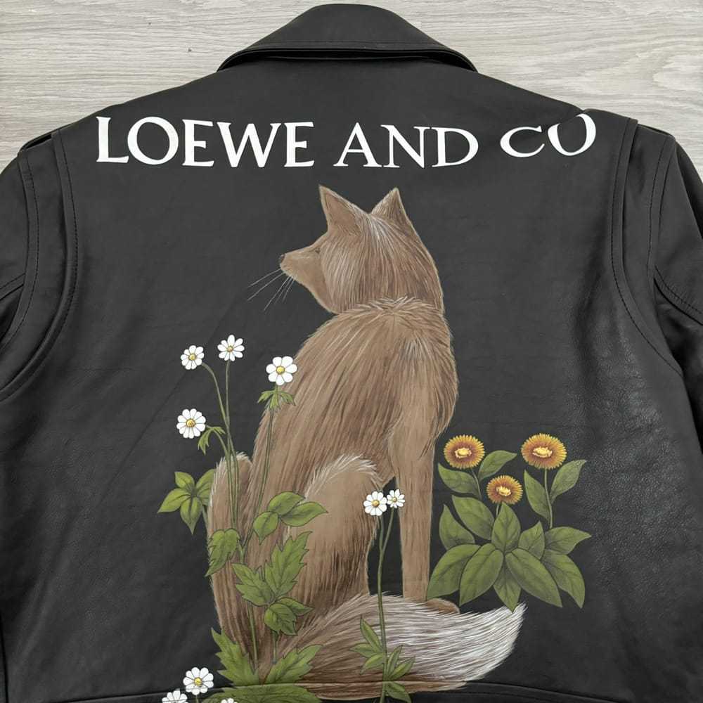 Loewe Leather jacket - image 9