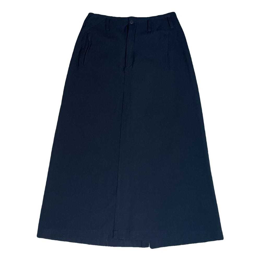 Yohji Yamamoto Wool maxi skirt - image 2