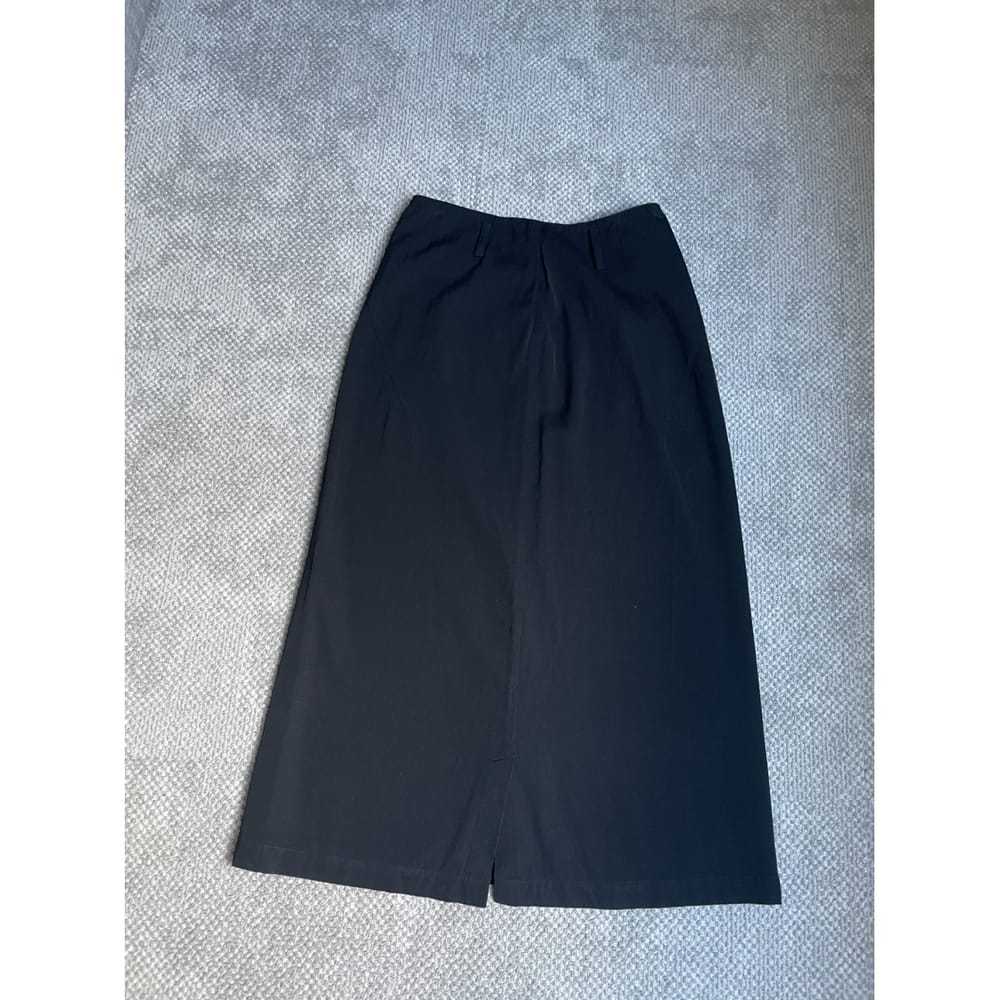 Yohji Yamamoto Wool maxi skirt - image 3