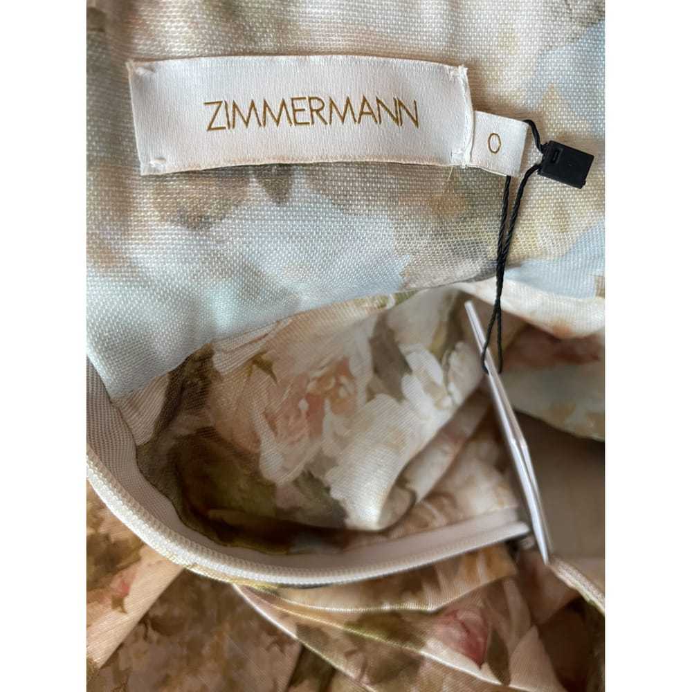 Zimmermann Linen mini skirt - image 4