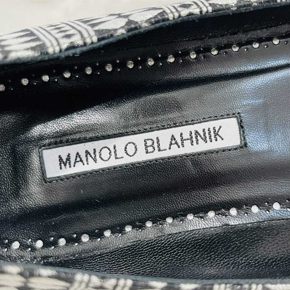 Manolo Blahnik Hangisi cloth flats - image 2