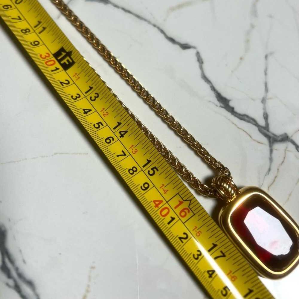Joan Rivers Gold Toned Changeable Gemstone Neckla… - image 10
