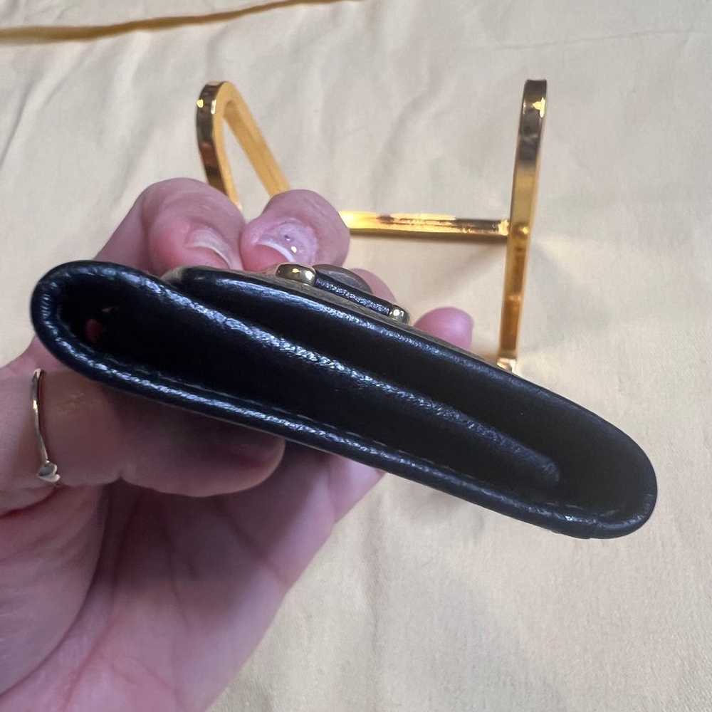 Gucci Vintage Black Leather Keyholder - image 4