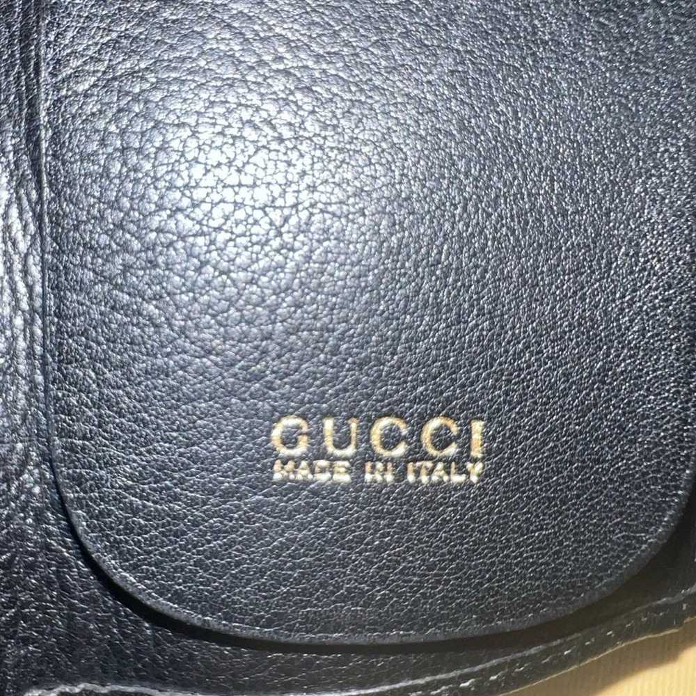 Gucci Vintage Black Leather Keyholder - image 6