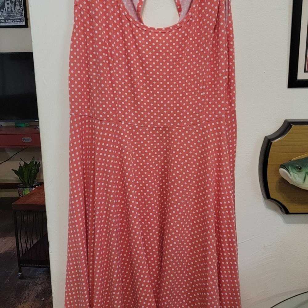 Torrid Polka Dot Dress Size 2 - image 1