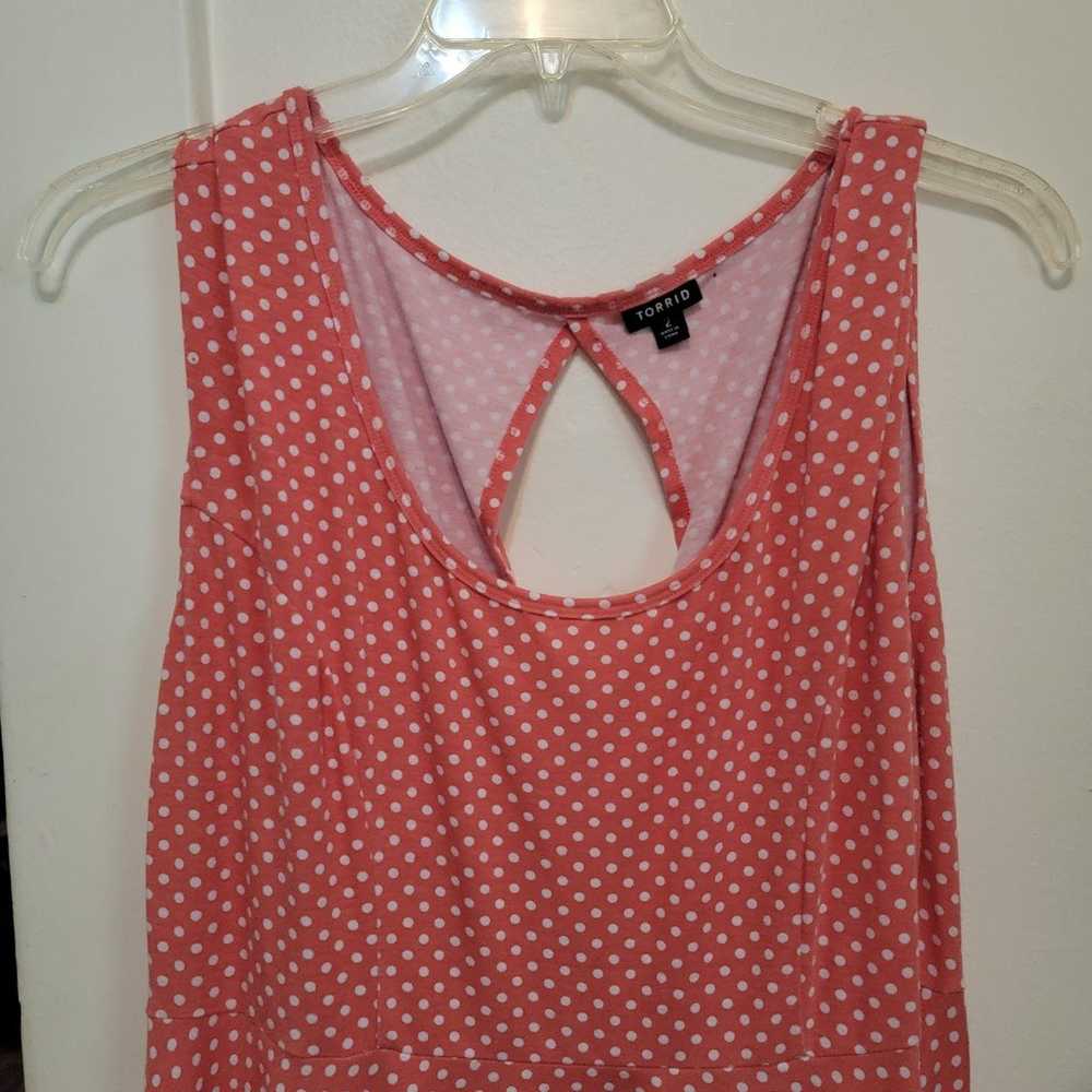 Torrid Polka Dot Dress Size 2 - image 2