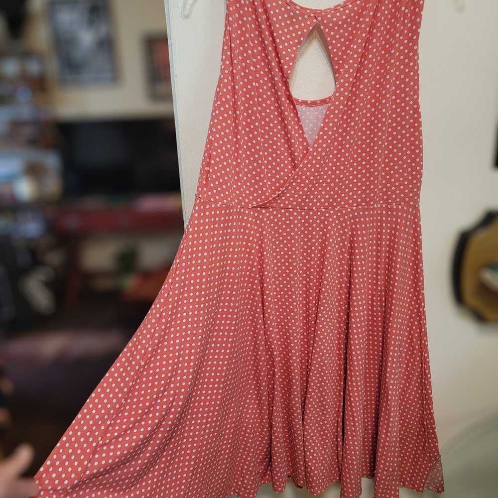 Torrid Polka Dot Dress Size 2 - image 5
