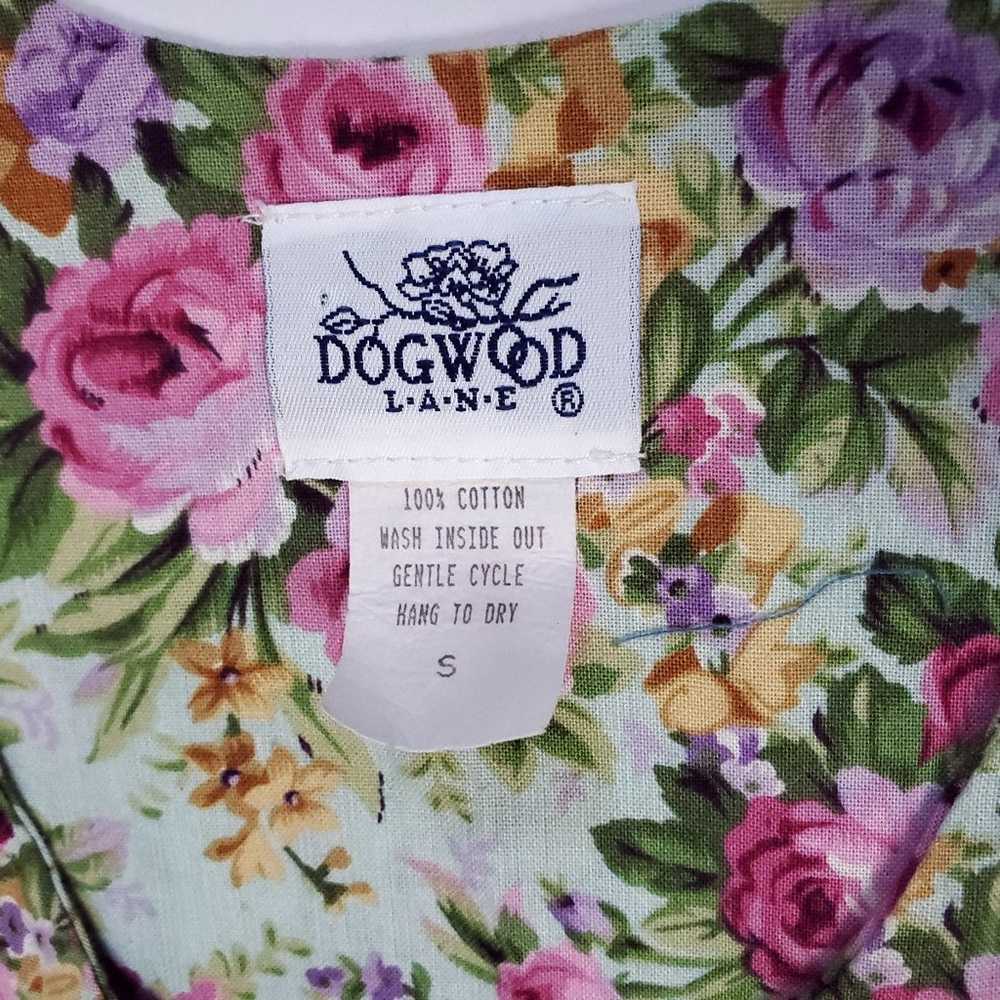 Dogwood Lane Floral Dress Jumper Cottagecore Coun… - image 5
