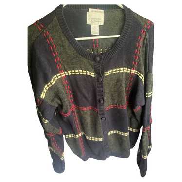 christopher and banks 90s embroidered cardigan