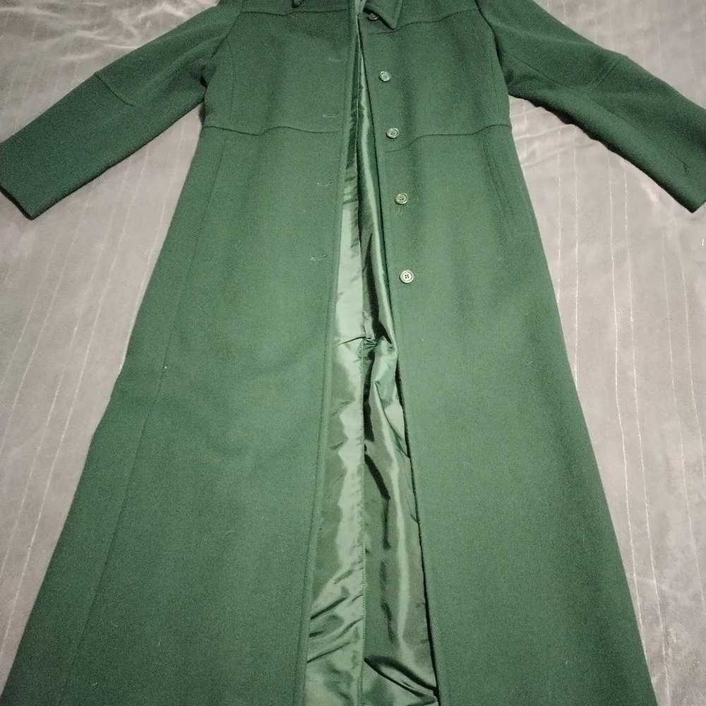 Vintage green coat - image 1