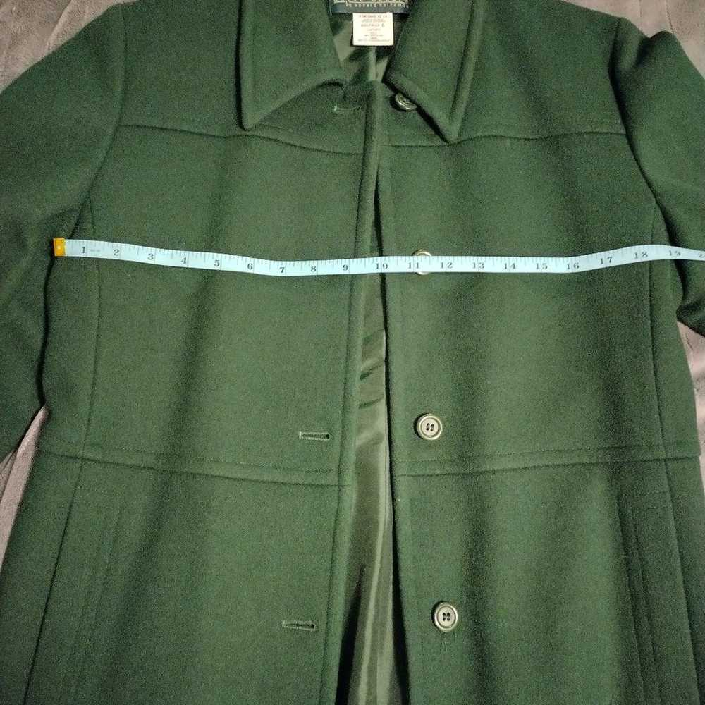 Vintage green coat - image 8