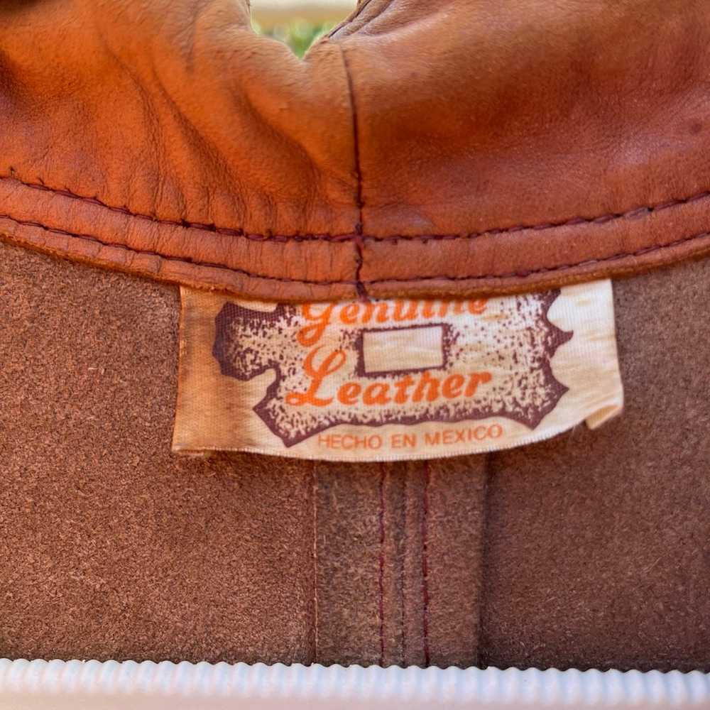 Jacket vintage hippy poncho - image 9