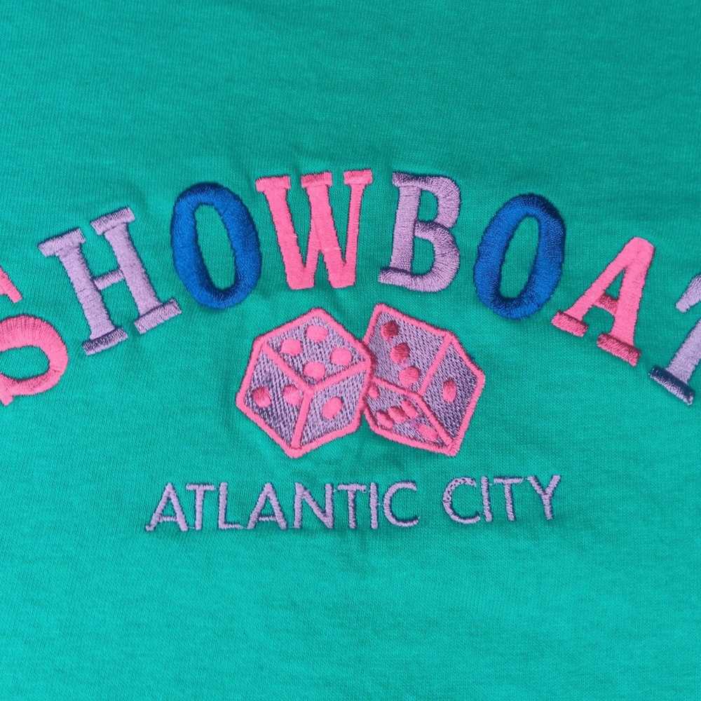 VTG 80s 90s Showboat Atlantic City Medium T-shirt… - image 3