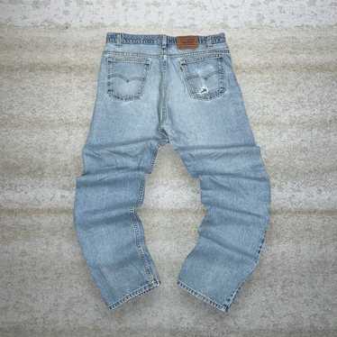 Vintage Orange Tab Levis 505 Straight Fit Jeans L… - image 1