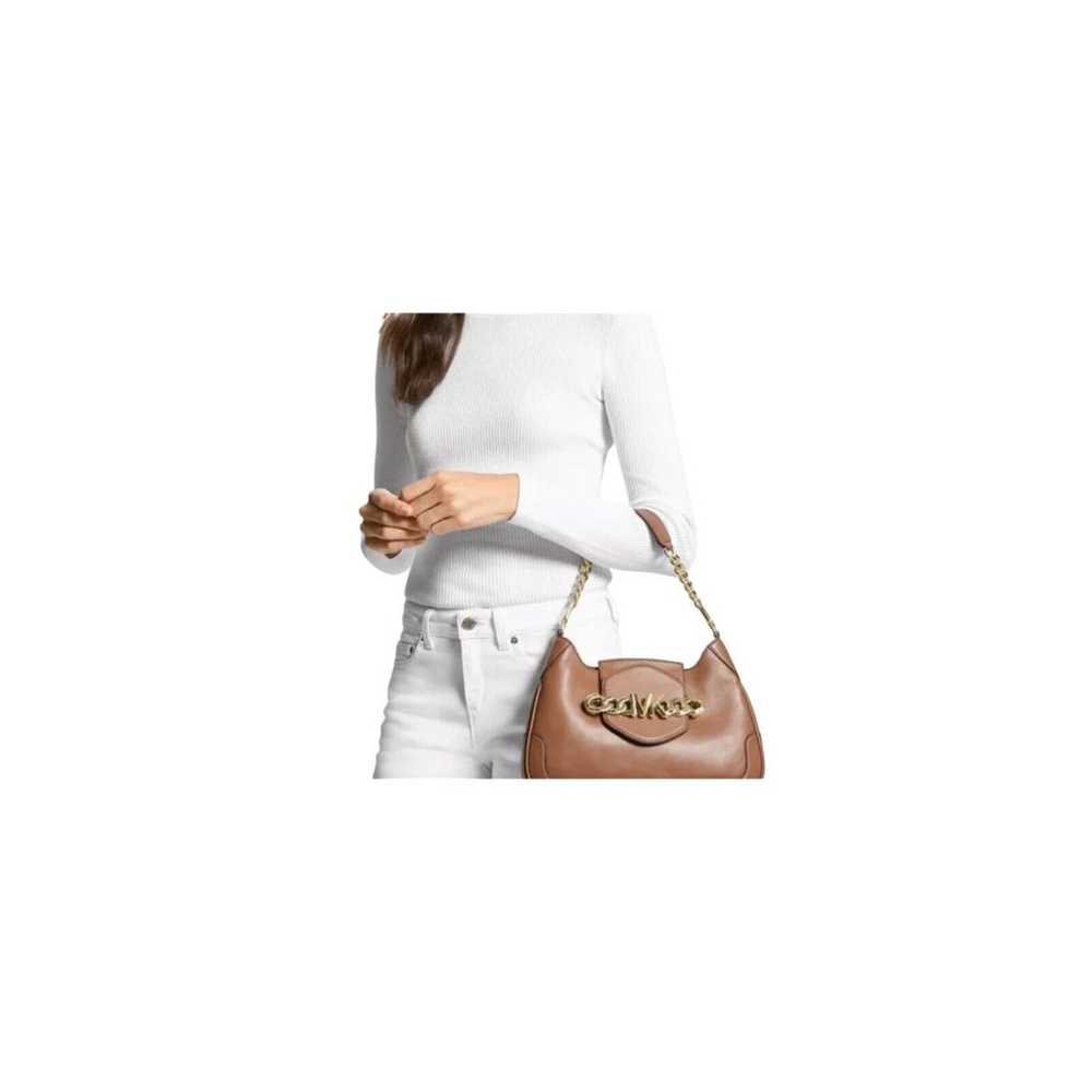 MICHAEL KORS Ladies Hally Shoulder Bag in Camel w… - image 1