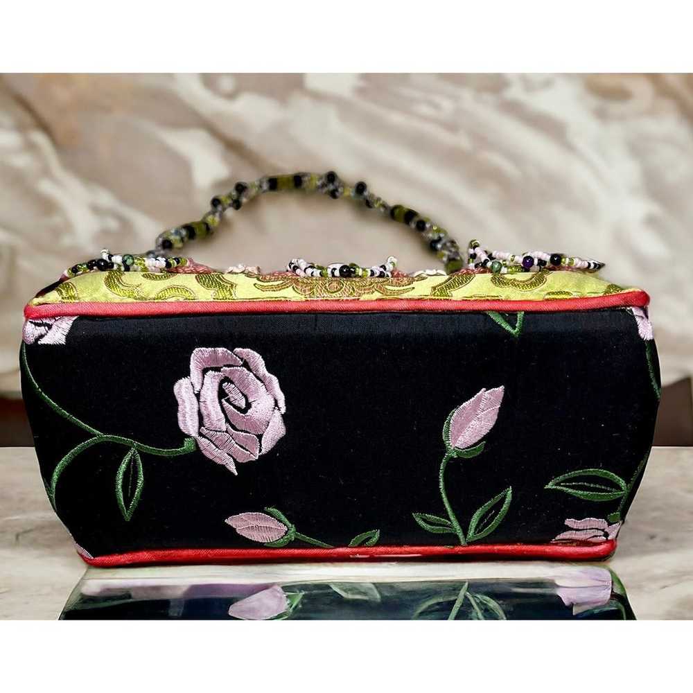 Vintage Mary Frances “Friendship Rose” Handbag - image 5